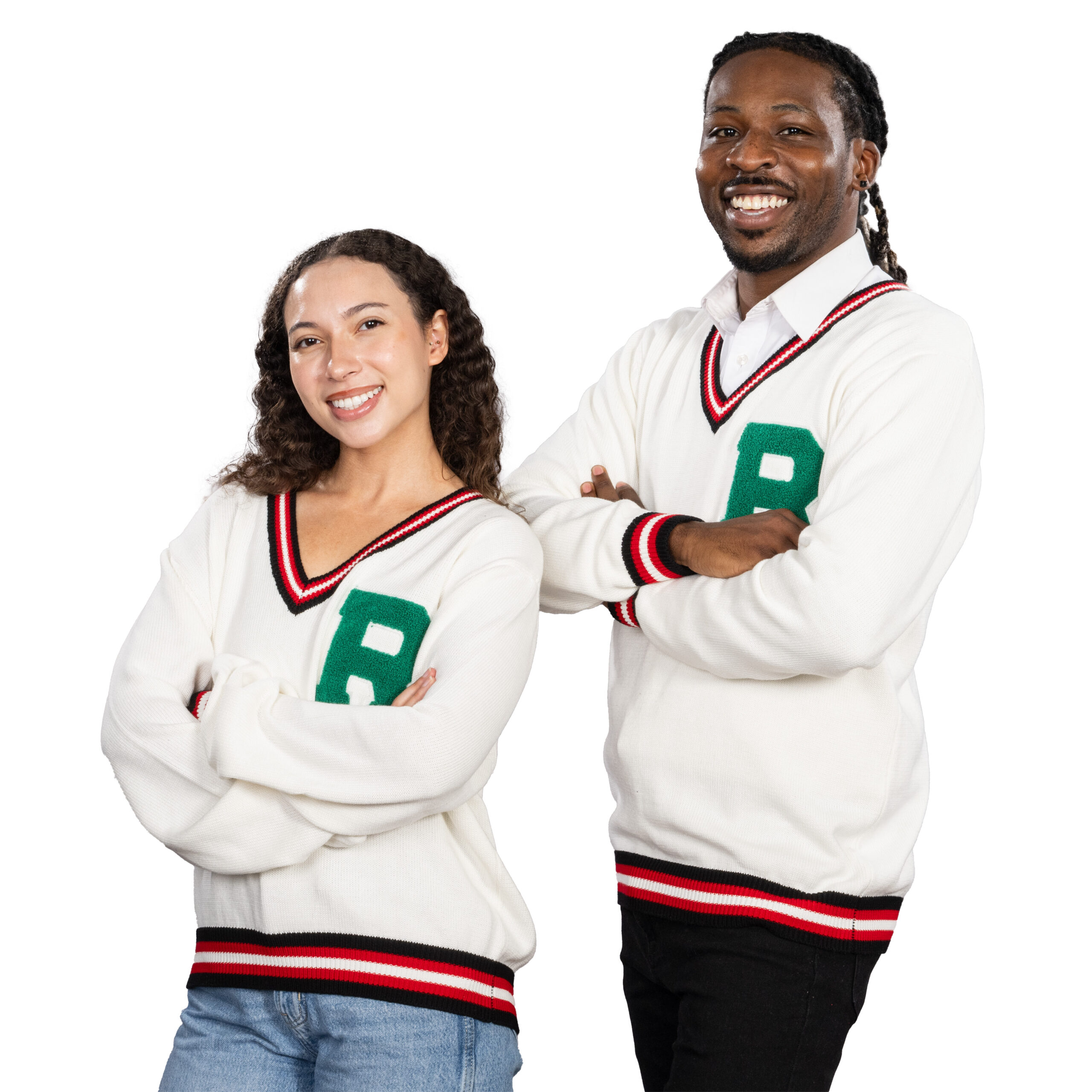 Custom varsity sweater