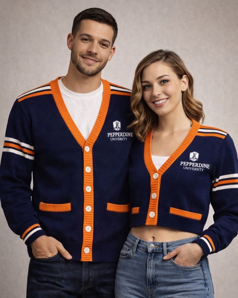 Custom varsity sweater