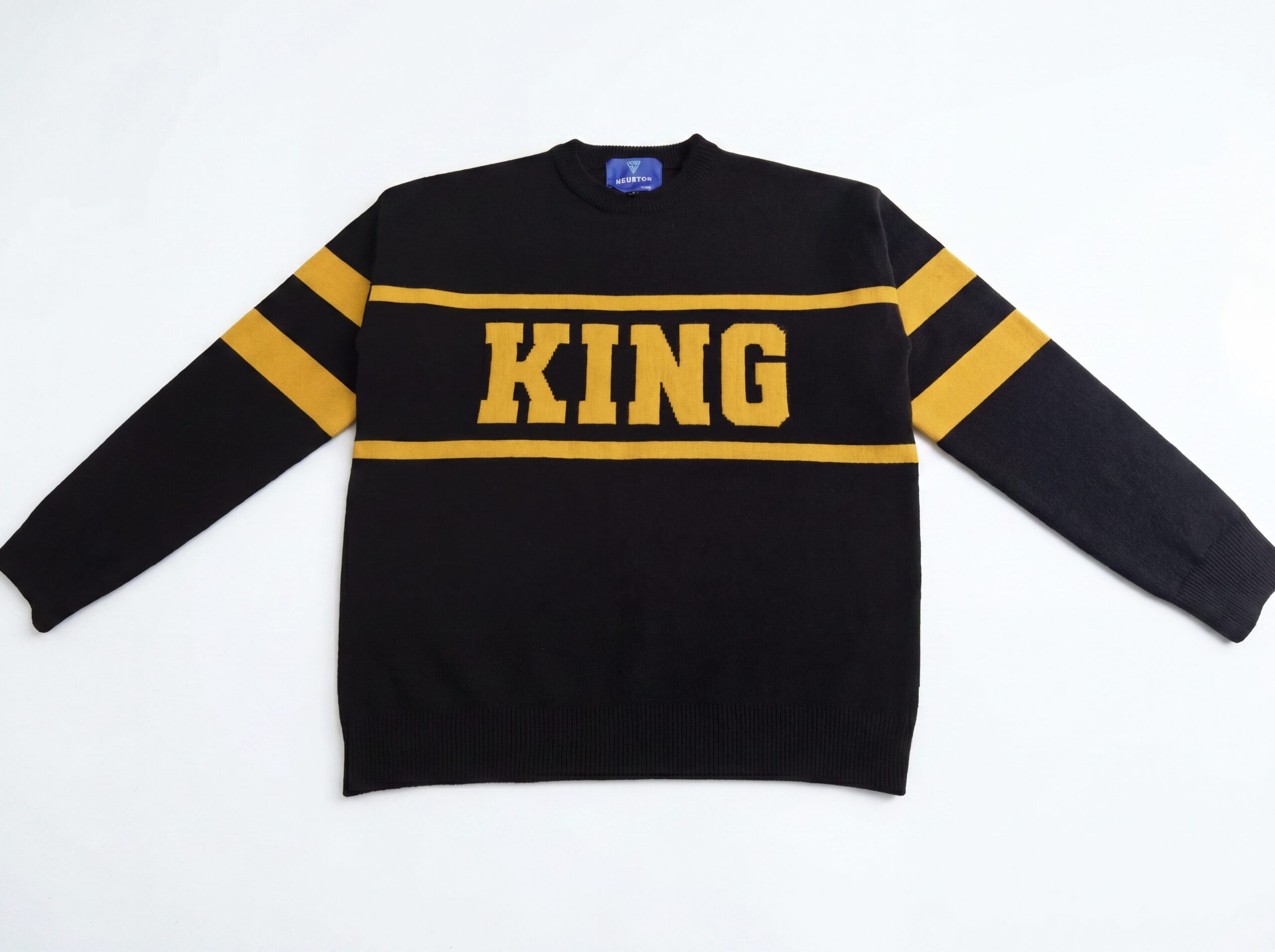 Crewneck Collegiate Block - Martin Luther King Jr. Senior High School