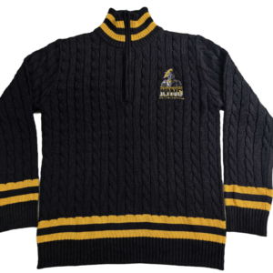 Cable Knit Quarter Zip - Martin Luther King Jr. Senior High School